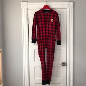 Long John plaid pajamas